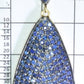 Flat Drop Shape Pave Diamond Earrings