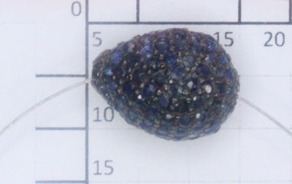 Tear Drop Shape Pave Beads