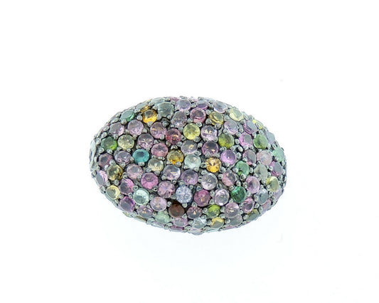 Tourmaline Pave Beads