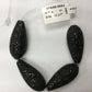 Roundel Black Spinel Bead