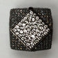 Cube White Topaz Bead