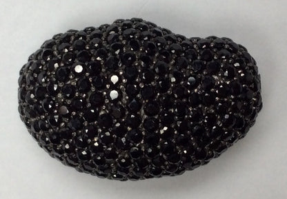 Nugget Black Spinel Bead