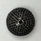 Roundel Black Spinel Bead