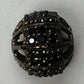 Round Black Spinel Bead