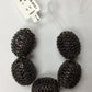 Roundel Black Spinel Bead