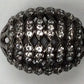 Roundel White Topaz Bead