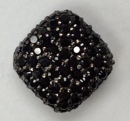 Rectangle Shaped Black Spinel Bead