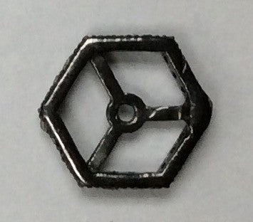 Hexagon Shape Diamond Spacer Beads
