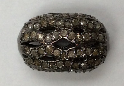 Roundel Diamond Bead