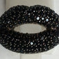 Lips Black Spinel Ring