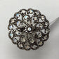 Daimond and Silver Rainbow Moonstone Rings