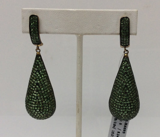 Tsvorite Earring