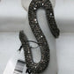 Diamond Shape Diamond Ring, Pave Diamond Ring, Pave Shape Ring, Approx 33 x 19mm. Sterling Silver