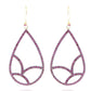 Drop Filigree Sterling Silver Earrings