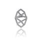 Designer Ring,Pave Diamond Ring,Diamond Ring,Pave Ring, Statement Ring, Oxidized Silver