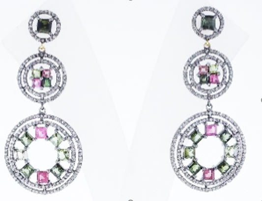 Pave Earrings