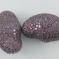 Nugget Shape Pave Beads with Diamond And Gemstone