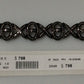 Diamond and Silver Black Rhodium Finish Bracelets .