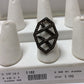 Designer Ring,Pave Diamond Ring,Diamond Ring,Pave Ring, Statement Ring, Oxidized Silver