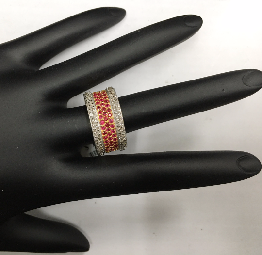 14k Solid Gold Diamond Rings