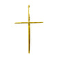 14K Solid Gold Cross Diamond Pendants