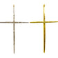 14K Solid Gold Cross Diamond Pendants