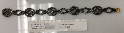 Silver and Diamond Pave  BRACELETS, BANGLES & CUFFS