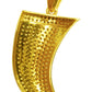 14K Solid Gold Diamond Horns Shape Pendants