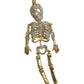 14K Solid Gold Diamond Skeleton Pendants. Genuine handmade pave diamond Pendant. Approx Size 2.60 "(19 x 65 mm)