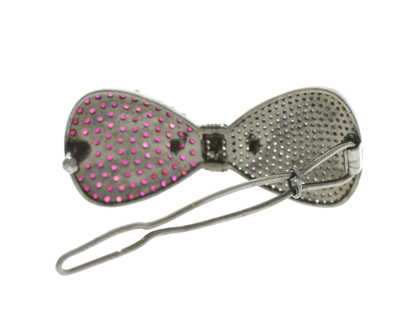 Ruby and Diamond Hair Clip