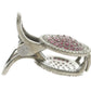 RUBY AND DIAMOND HAIR CLIP