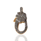 14k Solid Gold Diamond Clasps