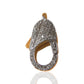 14k Solid Gold Diamond Clasps