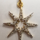 14k Solid Gold Star Diamond Pendants. Genuine handmade pave diamond Pendant. Approx Size 0.84 "(18 x 21 mm)