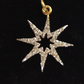 14k Solid Gold Star Diamond Pendants. Genuine handmade pave diamond Pendant. Approx Size 0.84 "(18 x 21 mm)