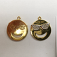 14K Solid Gold Funny Face Diamond Pendants. Genuine handmade pave diamond Pendant. Approx Size 0.72 "(18 mm)