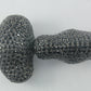 Nugget Shape Pave Beads with Diamond And Gemstone