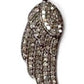 Wings Diamond Pendant .925 Oxidized Sterling Silver Diamond Pendant, Genuine handmade pave diamond Pendant Size Approx 1.12"(10 x 28 MM)