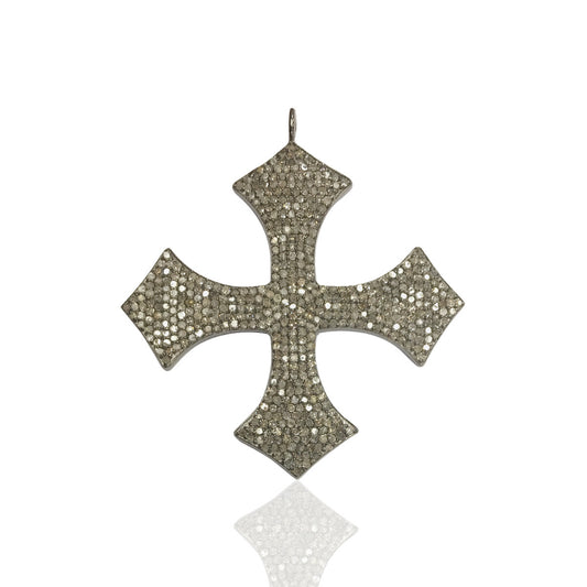 Cross Diamond Pendants, 40mm large Cross