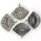 LIP Shape Diamond Pendants. Genuine handmade pave diamond Pendant. Approx Size 0.92"(7 x 23 mm)
