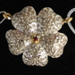 14k Solid Gold Flower Shape Diamond Pendants. Genuine handmade pave diamond Pendant. Approx Size 0.80 "(20 mm)