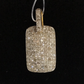 14K Solid Gold  Diamond Pendants