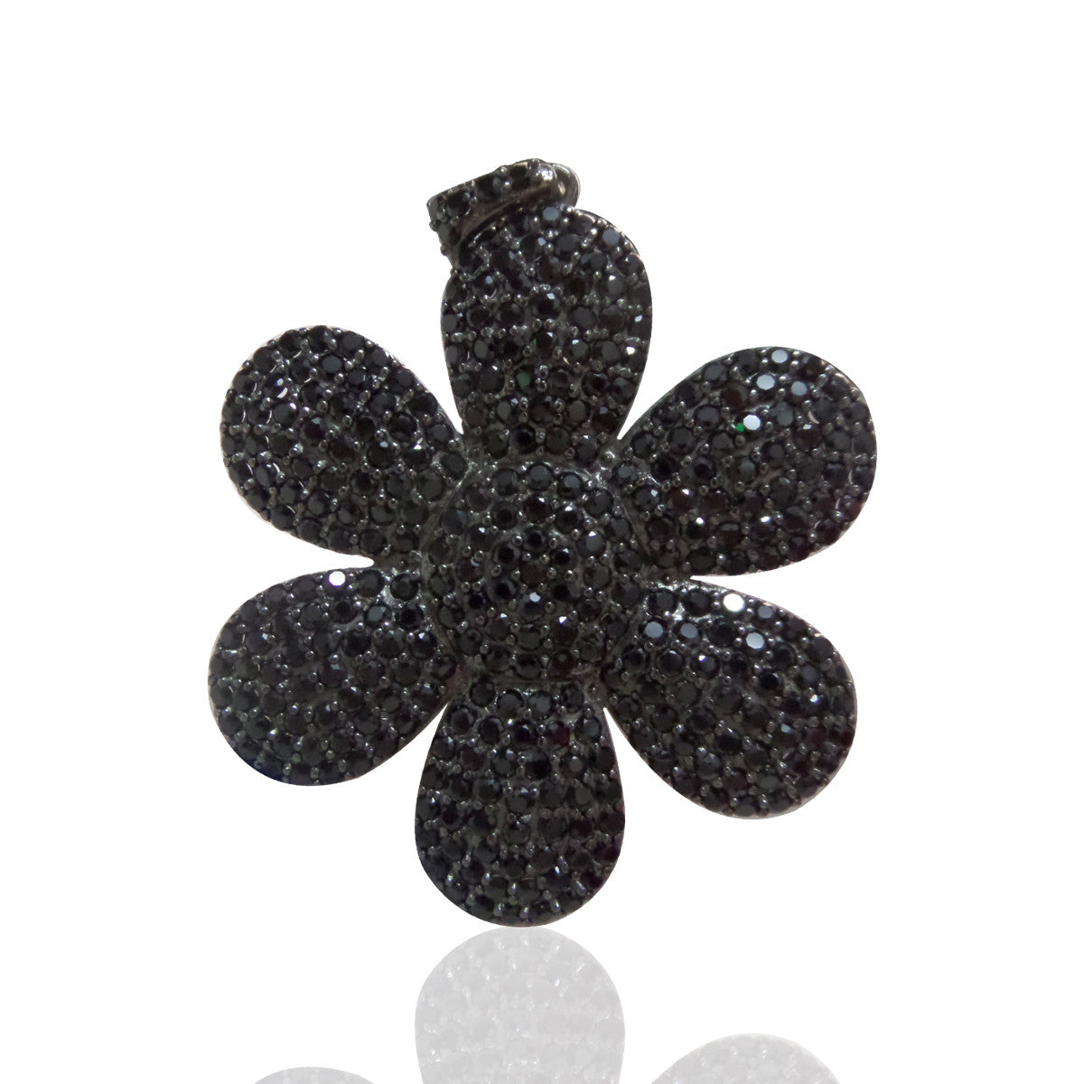 Flower Shape Diamond  Pendants
