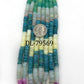 Opal Beads Smooth Wheel, Dyed Colours