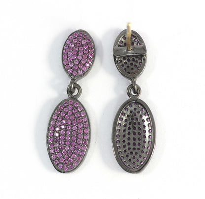 Small double oval Earring
