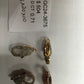 14k Solid Gold Diamond Clasps