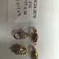 14k Solid Gold Diamond Clasps