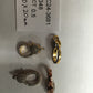 14k Solid Gold Diamond Clasps
