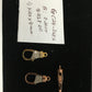 14k Solid Gold Diamond Clasps