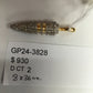 14K Solid Gold Ammunition Diamond Pendants. Genuine handmade pave diamond Pendant.